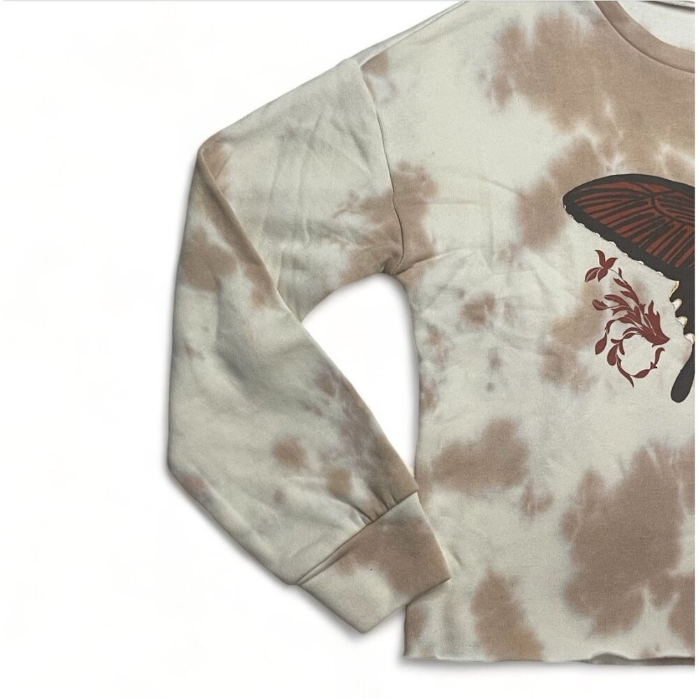 Grayson Threads Butterfly Printed Sweatshirt for Juniors, Size L, New - Picture 4 of 12